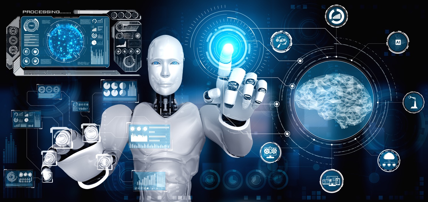 Humanoid 摄影师把我的奶头掏出来了 touching virtual hologram