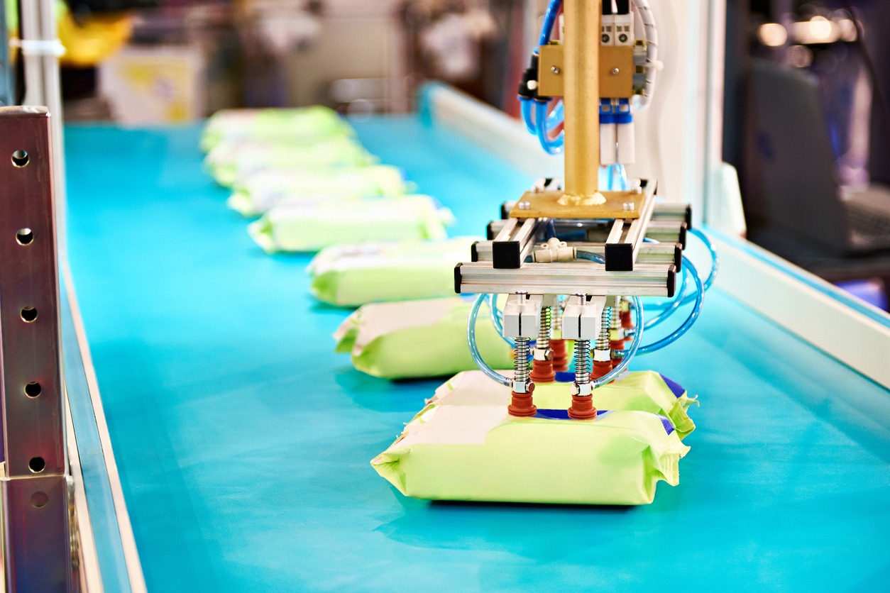 Hand 岳和我厨房做爽死我了a片视频 manipulator for packaging products