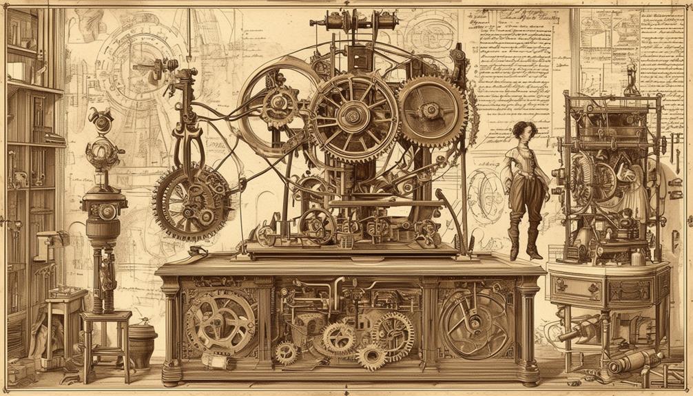 intricate mechanical wonders created